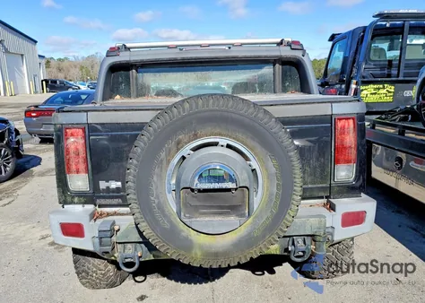 2005 Hummer H2 Sut from USA, damaged, VIN 5GRGN22UX5H114557